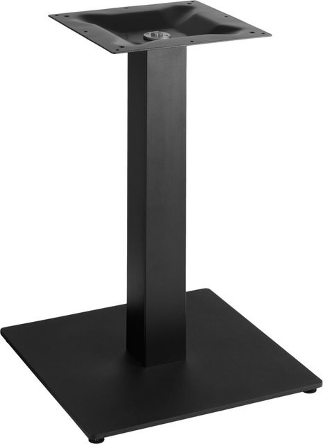 VEGA Indoor Lounge-Tischgestell Fino eckig in Schwarz, B/T/H: 43 x 43 x 60 cm - Bild 1