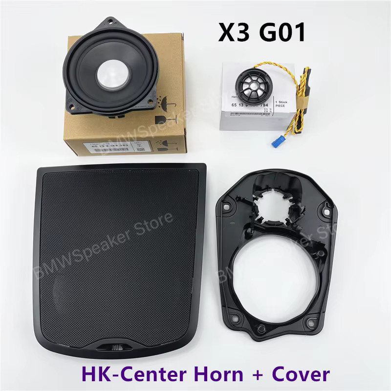 Harman Kardon Hochtöner Horn Abdeckung Panel für BMW X3 G01 in Schwarz - Bild 2