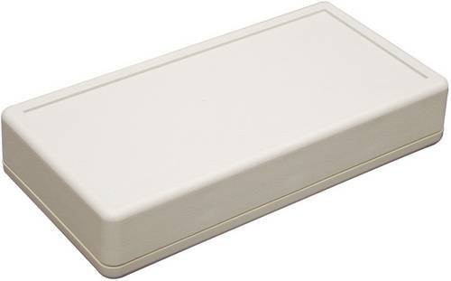 Hammond Electronics 1599KBKBAT Hand-Gehäuse aus Polystyrol in Schwarz, B/T/H: 22,0 x 14,0 x 4,05 cm - Bild 1