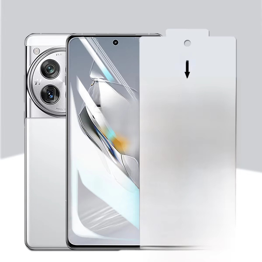 3er-Pack OnePlus Hydrogel Frontschutzfolie aus weichem TPU mit Selbstheilungsfunktion, transparent - Bild 4