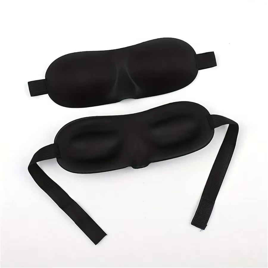 Schlafmaske mit verstellbarem Schultergurt, Unisex - Bild 3