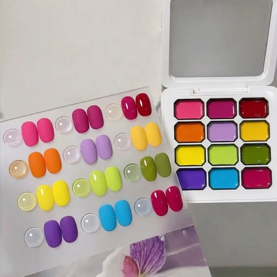 SJP Nagellack Gel, 12 Farben, Glänzend, Unisex - Bild 6