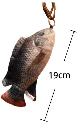 Fisch-Plüschanhänger, Unisex - Bild 1