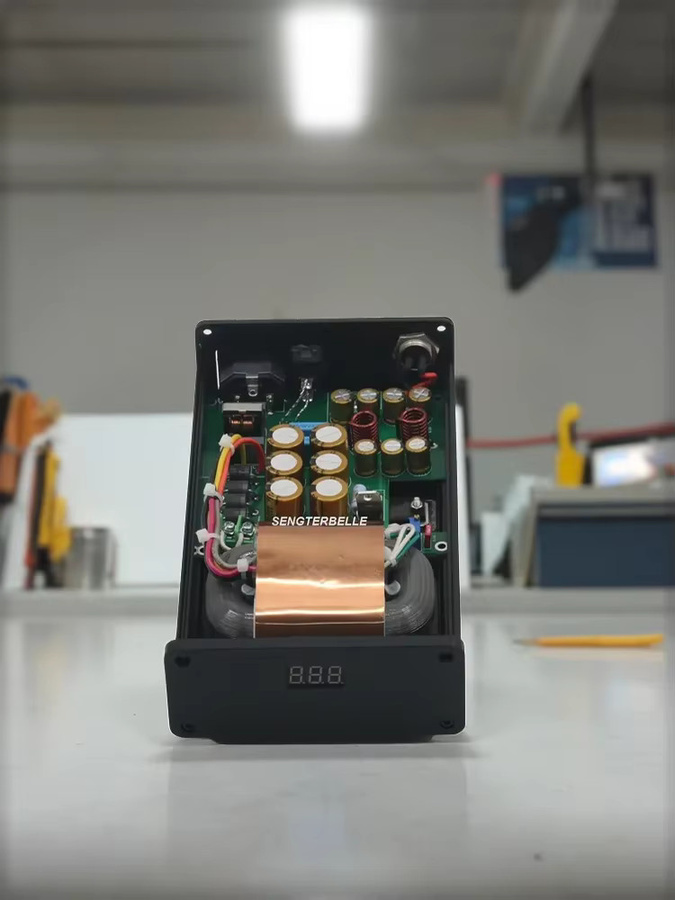 SENGTERBELLE Lineares Netzteil 50W Ultra-rauscharm für Audio-Geräte DC 5V 12V 18V 24V Schwarz - Bild 3