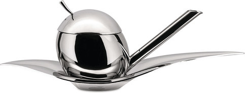 Alessi Olivenölkoster Taste Huile in Silber - Bild 1
