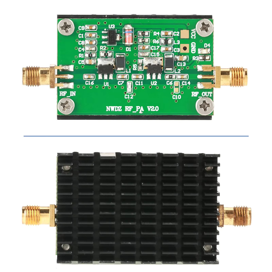 KKMOON RF Leistungsverstärker für Radio HF VHF UHF FM Sender, 2 MHz-700 MHz, 3 W, Grün - Bild 4