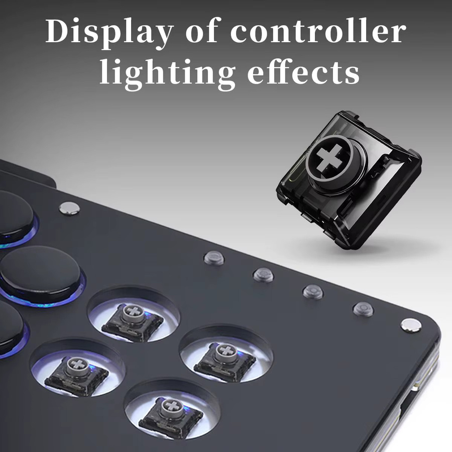 Haute42 Kailh Custom Low Profile Shadow Hunting Wind Engine Switch für Hitbox-Controller mechanische Tastaturschalter - Bild 2