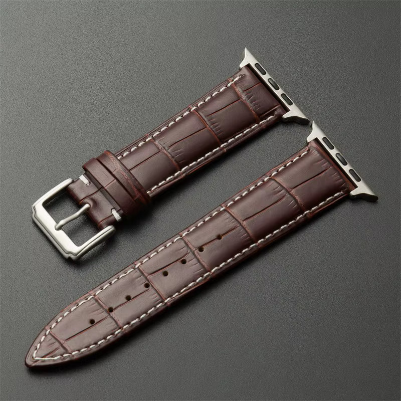 OAKCHARM Uhrenarmband Leder, Klassisch - Bild 2