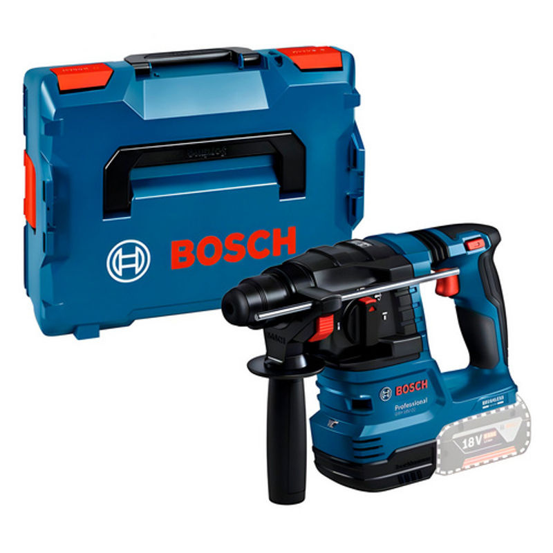 Bosch Professional Akku-Bohrhammer GBH 18V-22 SDS-Plus in Blau/Schwarz - Bild 3