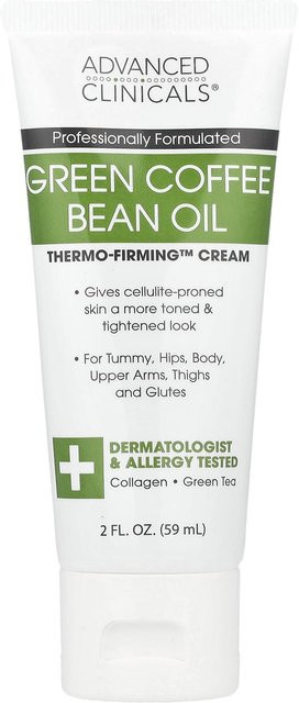 Advanced Clinicals Thermo-Firming Creme mit Kaffee, 59 ml - Bild 1