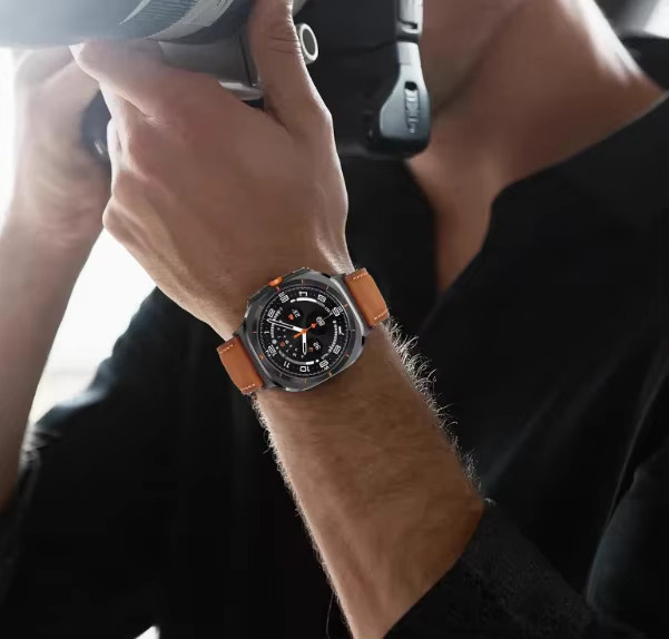 Uhrenarmband Leder, Samsung Galaxy Watch 8, braun, Unisex - Bild 4