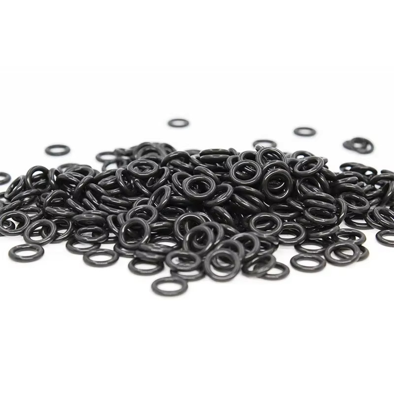 OJP O-Ring Dichtung aus schwarzem NBR Nitrilkautschuk, temperaturbeständig und verschleißfest, 1 mm Dicke - Bild 2