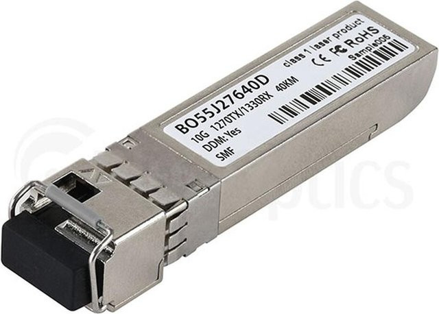 BlueOptics SFP-10G-BX-U-40KM-QN-BO Netzwerk-Transceiver-Modul SFP+ Faseroptik 10000 Mbit/s in Silber - Bild 1