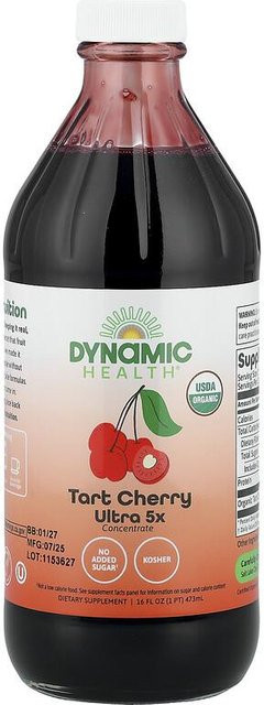 Dynamic Health Sirup Sauerkirsche 0,473 l - Bild 1
