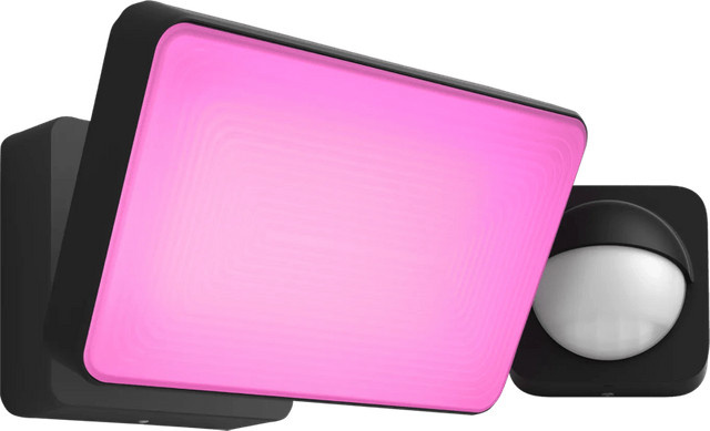 Philips Hue Discover LED Flutlicht White & Color mit Outdoor-Bewegungs- und Dämmerungssensor für Garten und Außenbereich - Bild 1