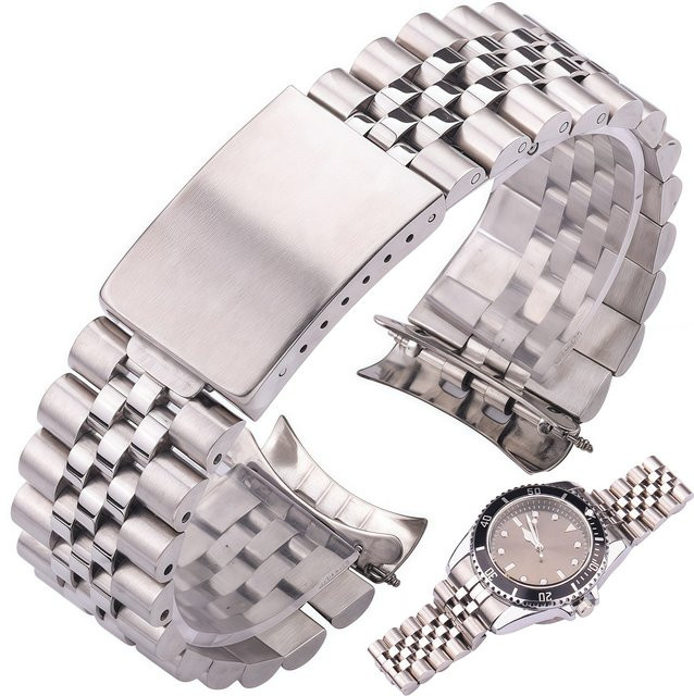 DUTRIEUX Uhrenarmband Edelstahl, silber, Unisex - Bild 1