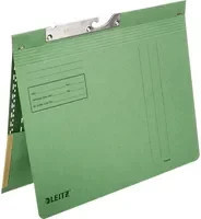 Leitz Pendelhefter für A4 in Grün aus Kunststoff und Papier mit Blauer Engel Zertifizierung - Bild 1