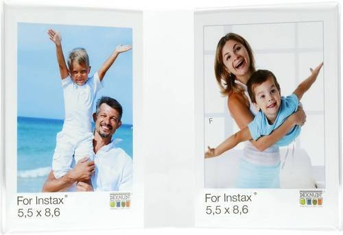 Deknudt Bilderwechselrahmen Transparent als Aufsteller für Papierformat 5,5 x 8,6 cm - Bild 1