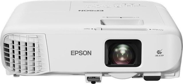 Epson EB-982W 3LCD Beamer in Weiß mit 4200 Lumen, WXGA HD Ready, HDMI, USB, LAN und WLAN - Bild 1