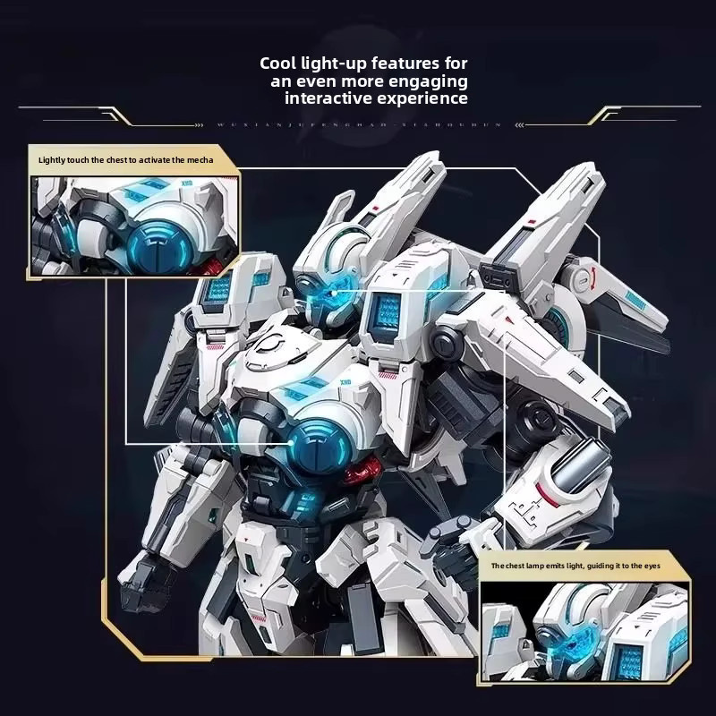 Keeppley Honor of Kings Xiahou Dun Lady Sun Infinite Hurricane Mecha, Bausteine Modell - Bild 4
