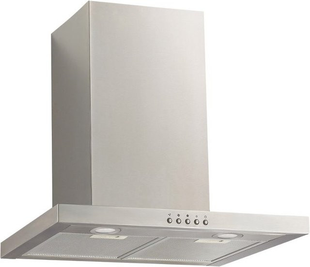 CMB655X DE Wand-Dunstabzugshaube aus Edelstahl in Silber mit LED-Display - Bild 1