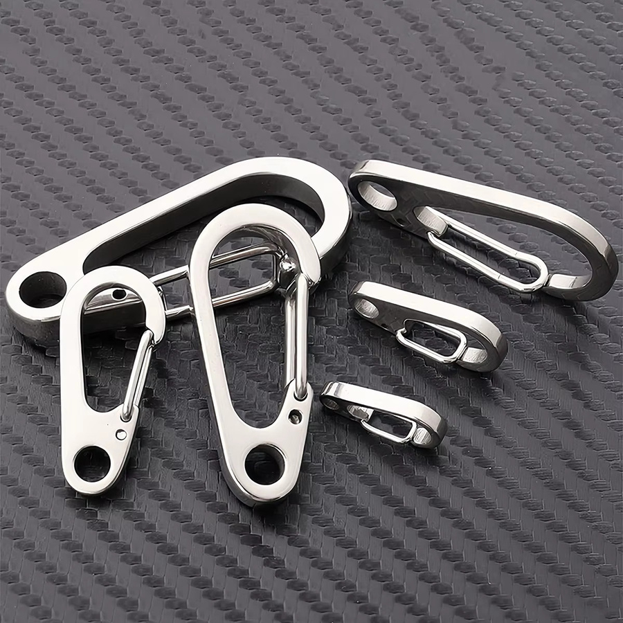 V-REX Schlüsselanhänger Edelstahl, Karabiner, Unisex - Bild 4