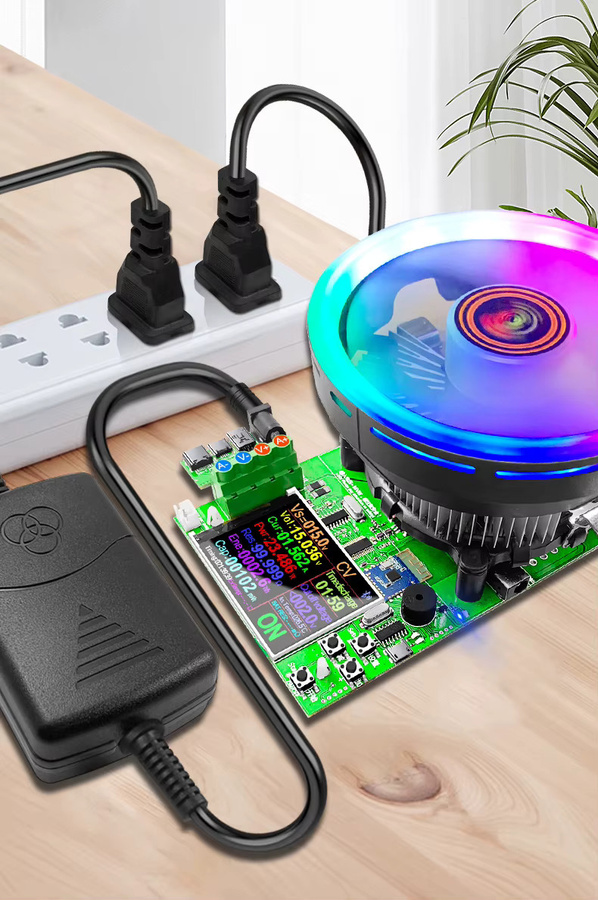 ATORCH DL24/P Elektronischer USB-C DC Tester zur Kapazitätsmessung von Lithium-Batterien mit App-Steuerung, Mehrfarbig - Bild 5