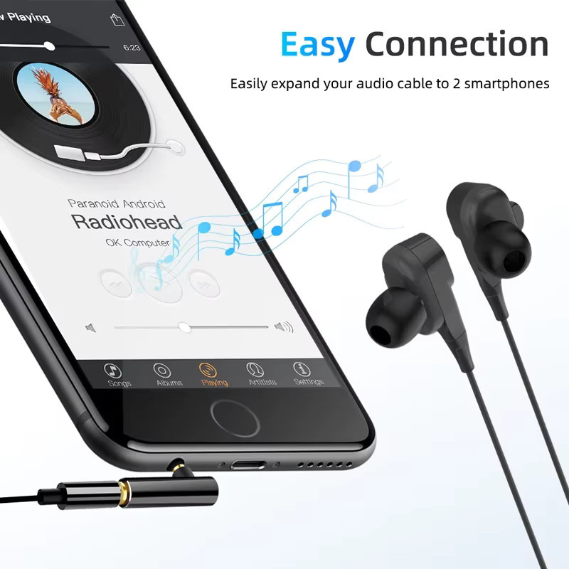 BSN Audio Stereo Adapter 3,5mm Klinke auf 90-Grad-Winkel Buchse, Silber - Bild 2
