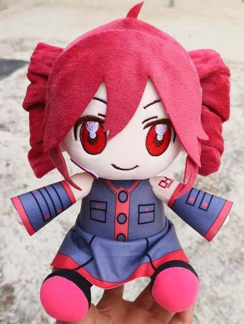 Yiran toy Anime Kasane Teto Plüschtier, Stoffpuppe, 20cm, ab 18 Jahre - Bild 1