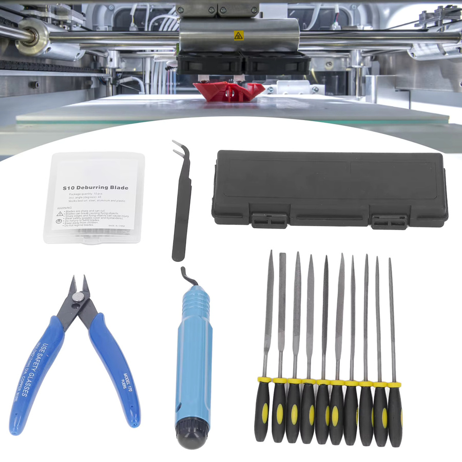 Aibecy 26-teiliges 3D-Drucker Reinigung Werkzeug Set aus Metall in Multicolour für Modellbau und Carving - Bild 3