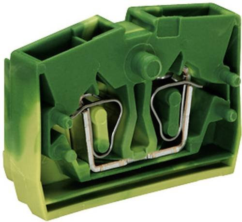 WAGO 264-327 Einzelklemme 6mm Zugfeder in Grün und Gelb - Bild 1