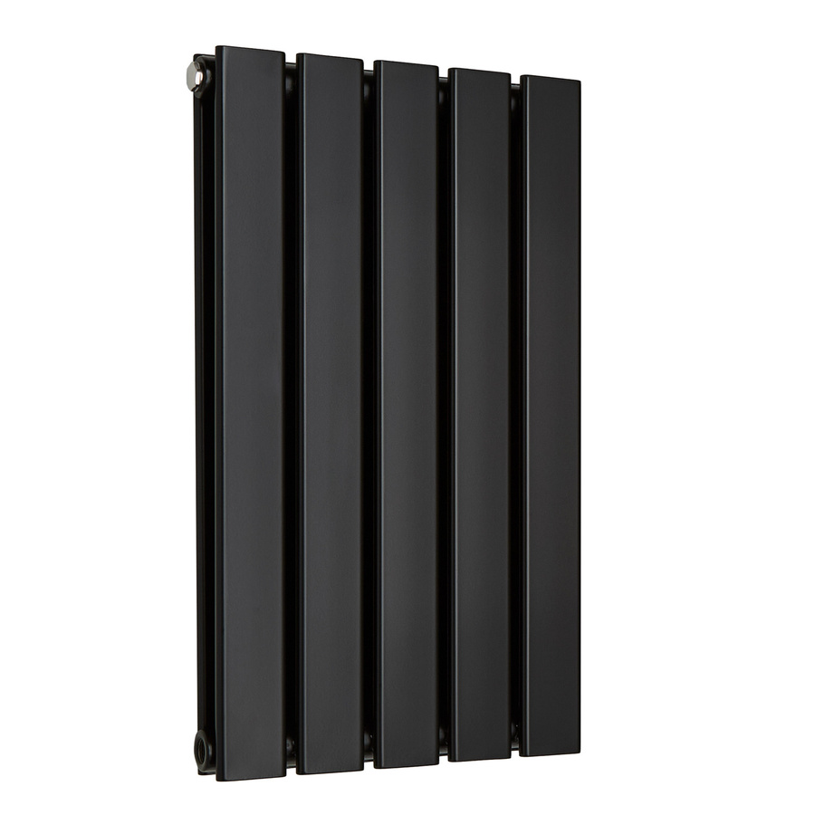 Hudson Reed Sterling Arlie Design-Heizkörper doppellagig horizontal Schwarz B: 59,5 cm, H: 35,0 cm, T: 3,67 cm - Bild 1