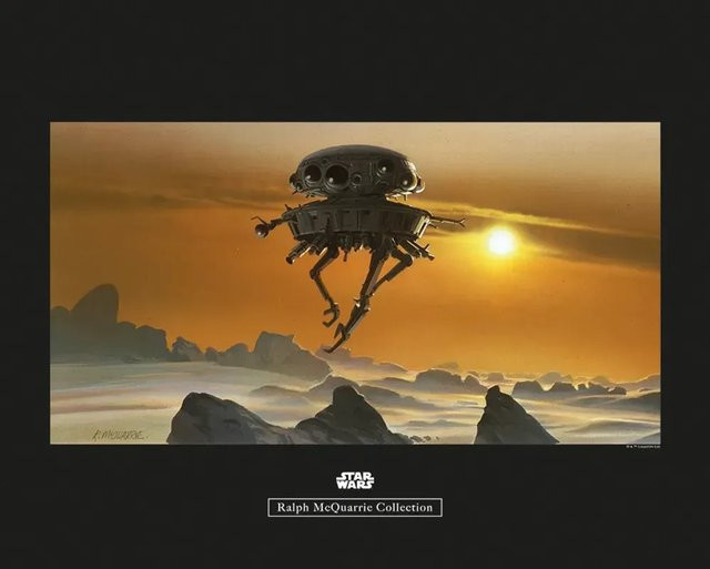 Komar Wandbild Star Wars Droid Paper Poster Multicolor B: 50 cm, H: 40 cm - Bild 1