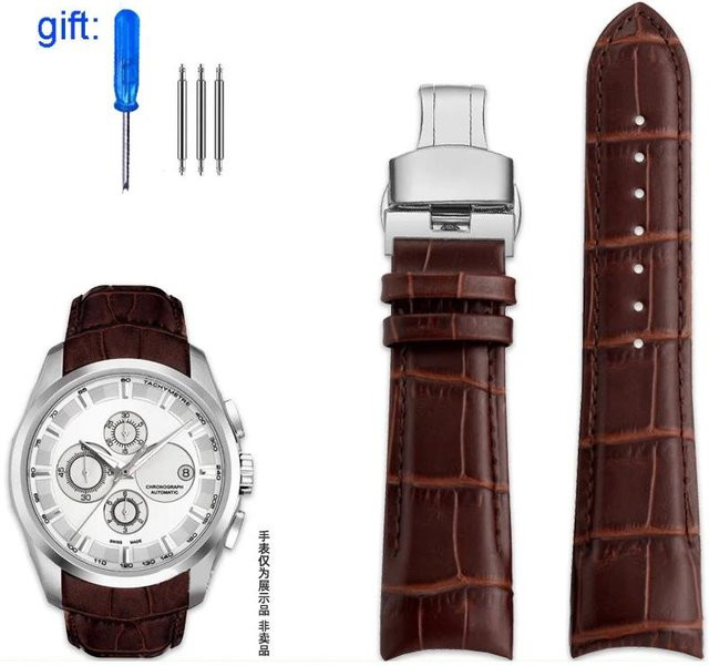 Solsticef Uhrenarmband Leder, Herren - Bild 1