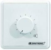 Omnitronic Einbau ELA-Lautstärkeregler Mono in Weiß - Bild 1