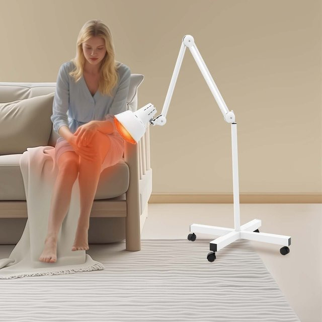 Bymaocar 275W Infrarot-Wärmetherapielampe in Weiß zur Linderung von Körperschmerzen für Spas und Schönheitssalons - Bild 1