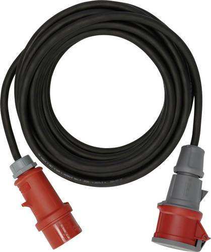 Brennenstuhl Verlängerungskabel Schwarz 10 m H07RN-F 5G 2,5 mm² 16 A - Bild 1