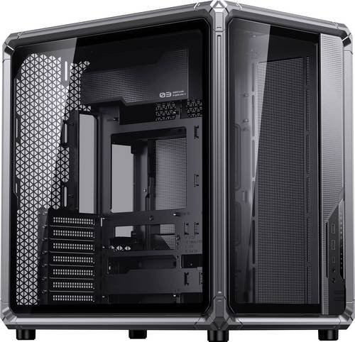 Jonsbo X400 Midi-Tower Gaming-PC-Gehäuse in Grau - Bild 1