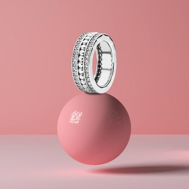 Allbestart Ringe, 925 Silber, Zirkonia, Damen - Bild 1