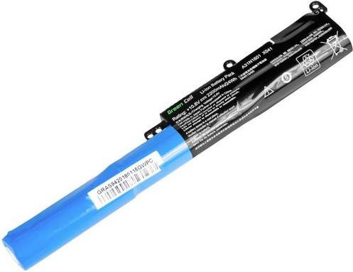 Green Cell Notebook-Akku für Asus A31N1601 A31LP4Q, 10.8V, 2200 mAh, Blau - Bild 1