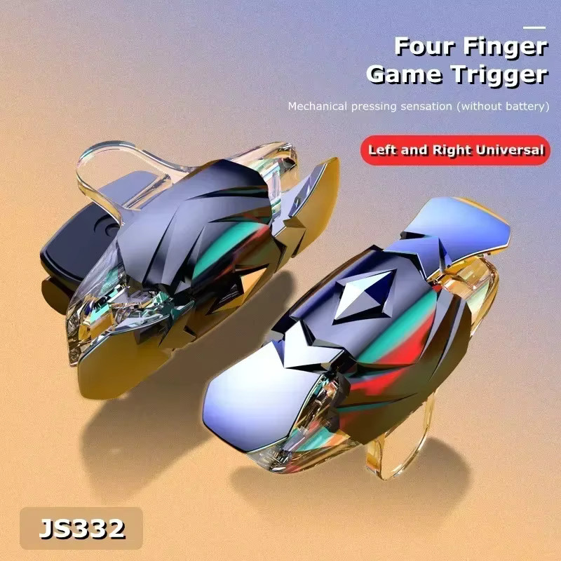 JS332 Handy Gamepad Joysticks L1 R1 Trigger für PUBG und Shooter Zubehör für iPhone und Android - Bild 5