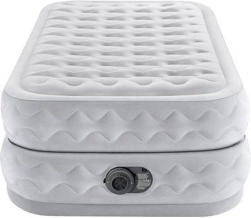 Intex Twin Supreme Air-Flow Luftmatratze mit Fiber-Tech RP in Weiß, B: 99 cm, L: 191 cm, H: 51 cm - Bild 1