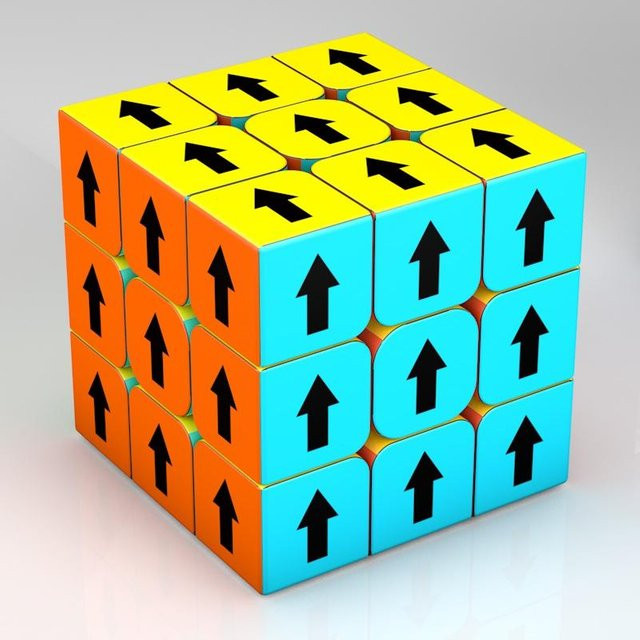 3x3x3 Zauberwürfel, Fidget Cube Spielzeug, ab 12 Jahre - Bild 1