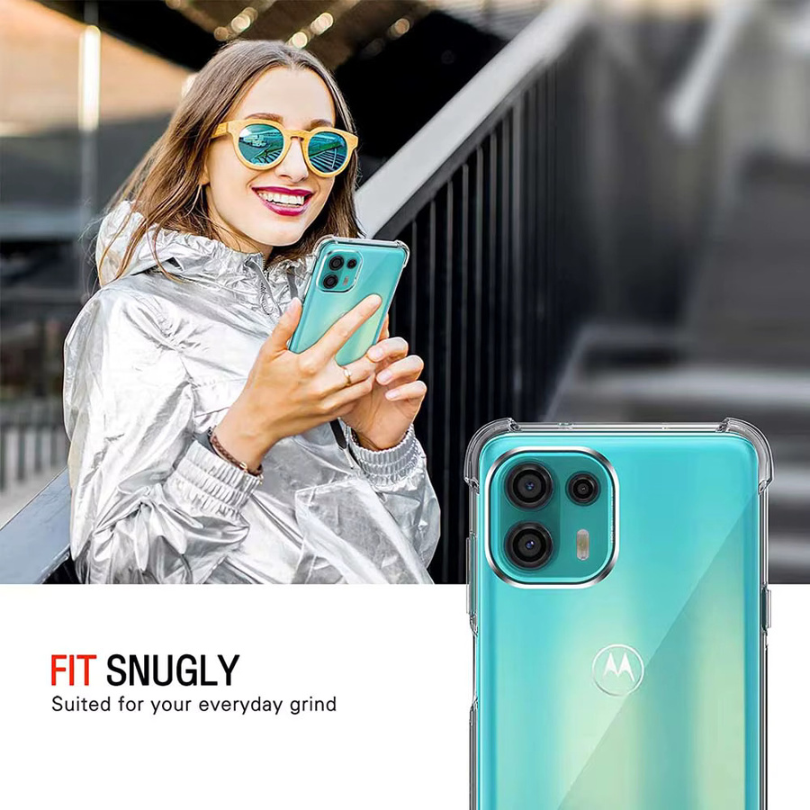 Stoßfeste transparente Schutzhülle für Motorola MOTO Edge 30 40 50 60 Fusion Pro Ultra Neo - Bild 6