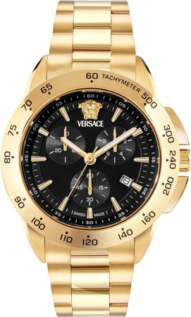 Versace Chronograph V-Sport, Herrenuhr, 44mm, 5ATM