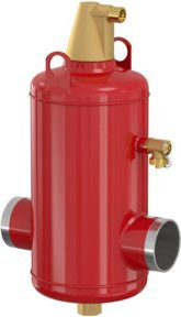 Flamco Luftabscheider Flamcovent Smart 150 S DN 150 in Rot mit 60 l Volumen - Bild 1