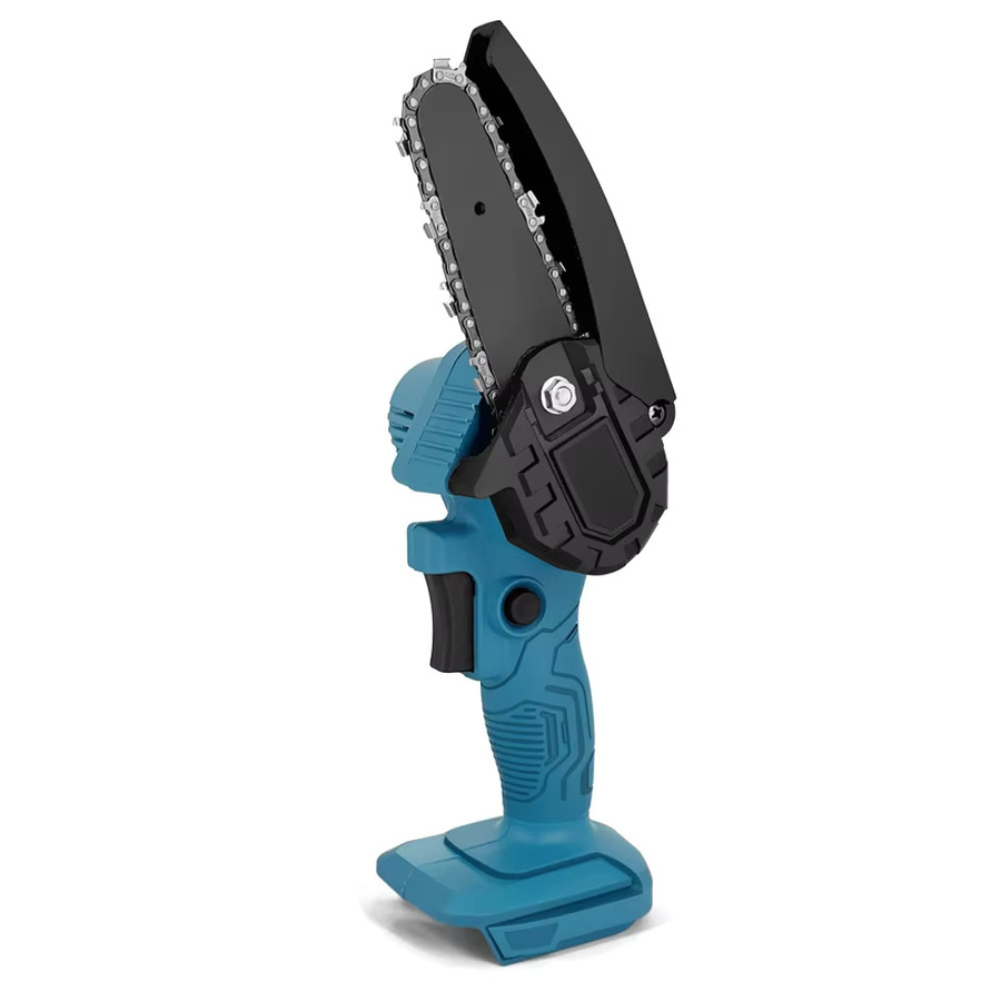 RDDSPON Mini-Kettensäge für Holzbearbeitung in Blau, kompatibel mit Makita 21 V Akku, 4/6 Zoll - Bild 6