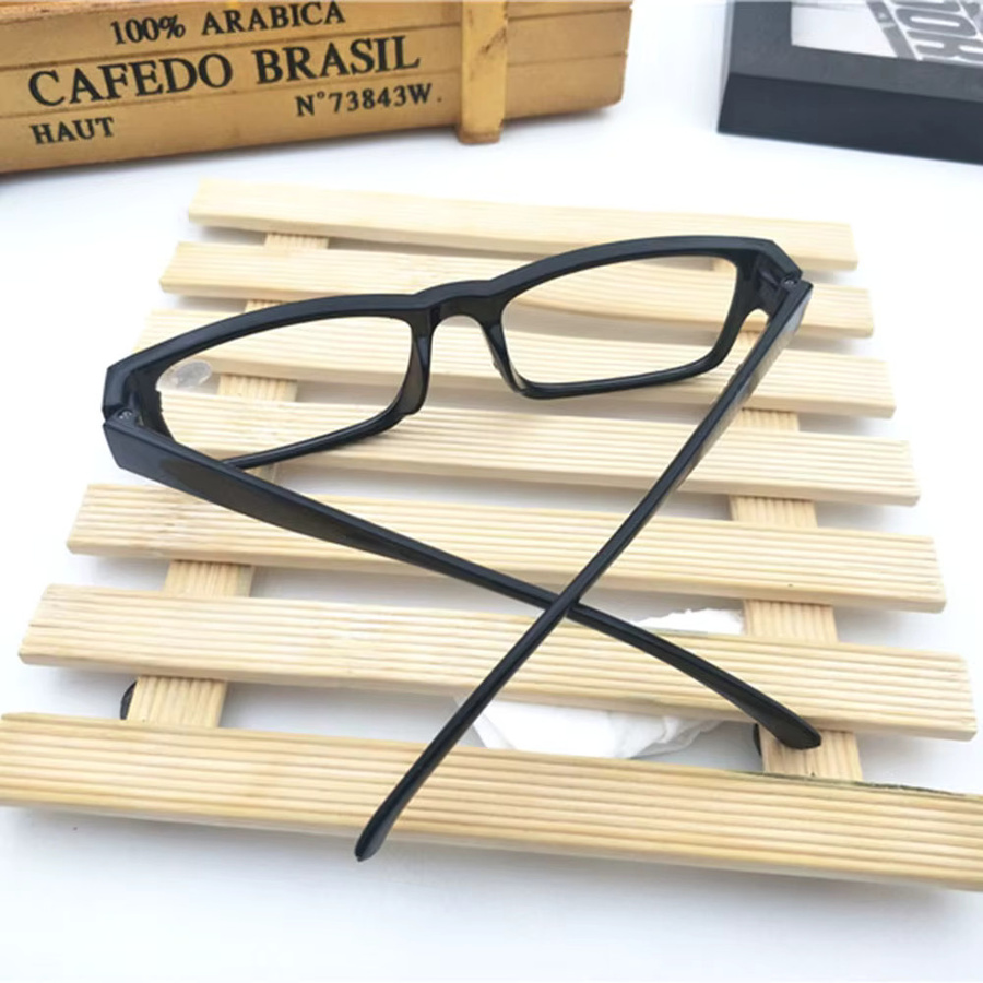 KLASSNUM Lesebrille, Unisex, Vollrand, rechteckig, Kunststoff, schwarz - Bild 2