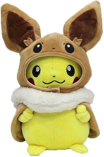 DewBloom Pokémon Evoli Pikachu Plüschtier, Plüsch / Textil - Bild 1
