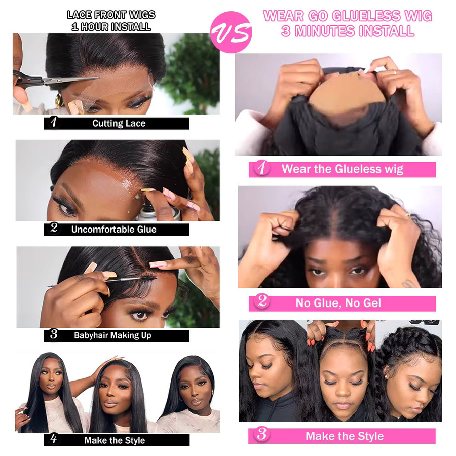 ISEE HAIR HD-Spitzenperücke, Echthaar, Körperwelle, Damen - Bild 5
